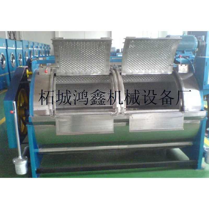Fully Automatic Wool Cleaning Machine Wholesale Cleaning, Dewatering, and Drying Equipment with Electric Heating and Integrated