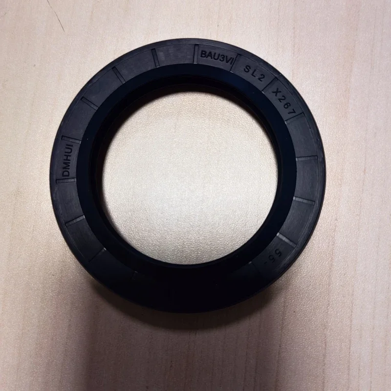 Nitrile rubber material, OEM 01033625B /904/20172 TC Oil Seal BAU3VI SL2X267-55*80*10/8/55-80-10/8mm Brand DMHUI 55X80X10/8mm