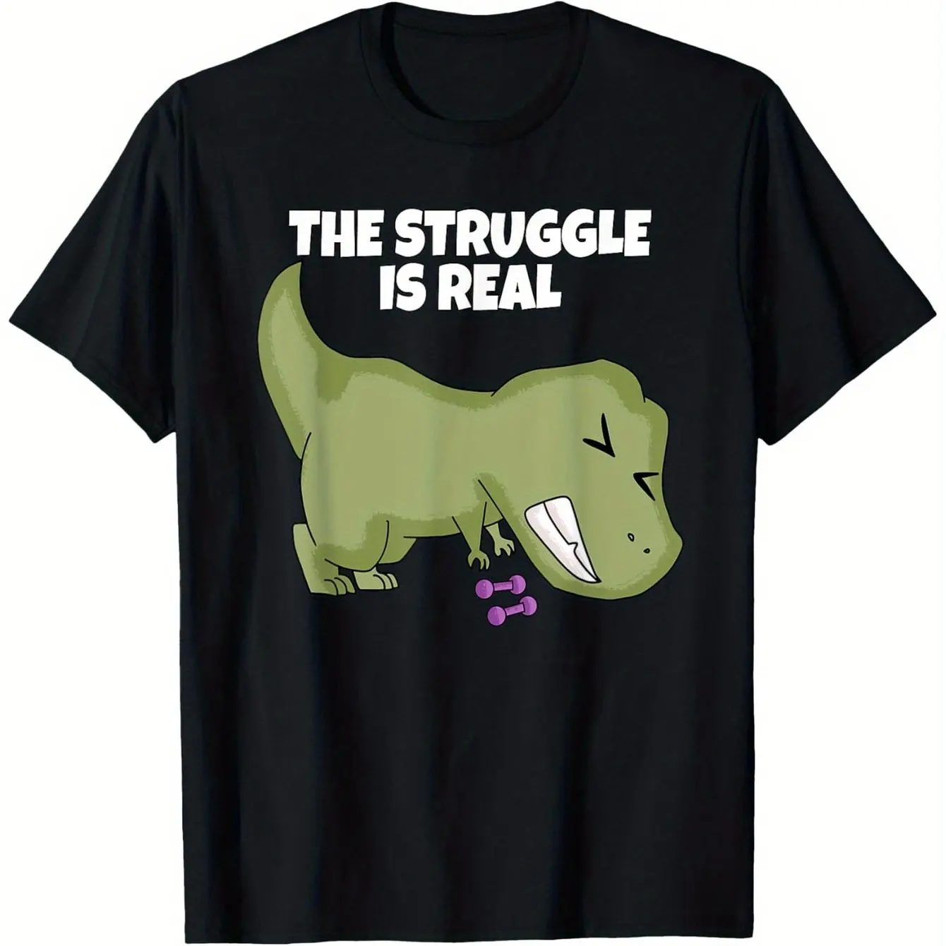 Тяжелая атлетика с графическим принтом динозавра, лето, осень, зима, мужские и женские футболки с короткими рукавами, повседневные свободные уличные уличные футболки