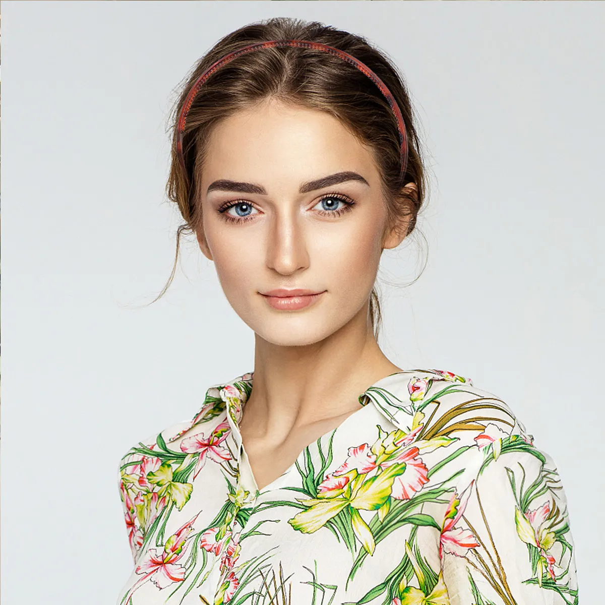 

12Pcs Assorted Color Hairband Hair Hoop for Lady Hard Plastic Comfortable Stylish Hair Accessories for Women Girls