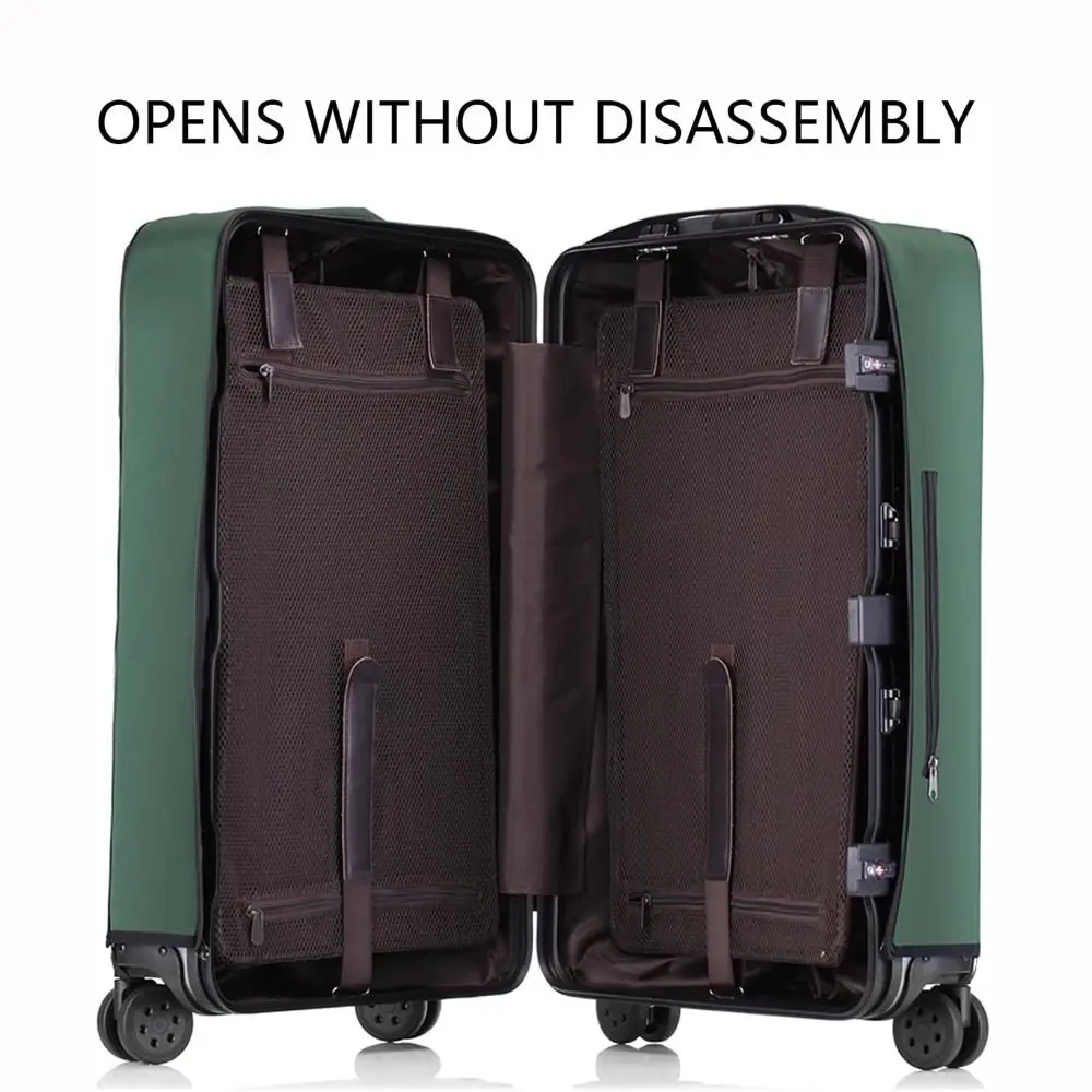 PVC 투명 여행 가방 커버, 방수, 분해 필요 없음, 투명 수하물 보호대, 탄성 여행 랩 수하물 커버