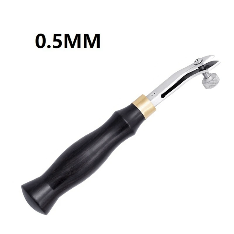 0.5Mm Adjustable Scriber Spacing Edger Scriber Edger Leather DIY Tool Edge Decorative Line Tool Durable Easy To Use