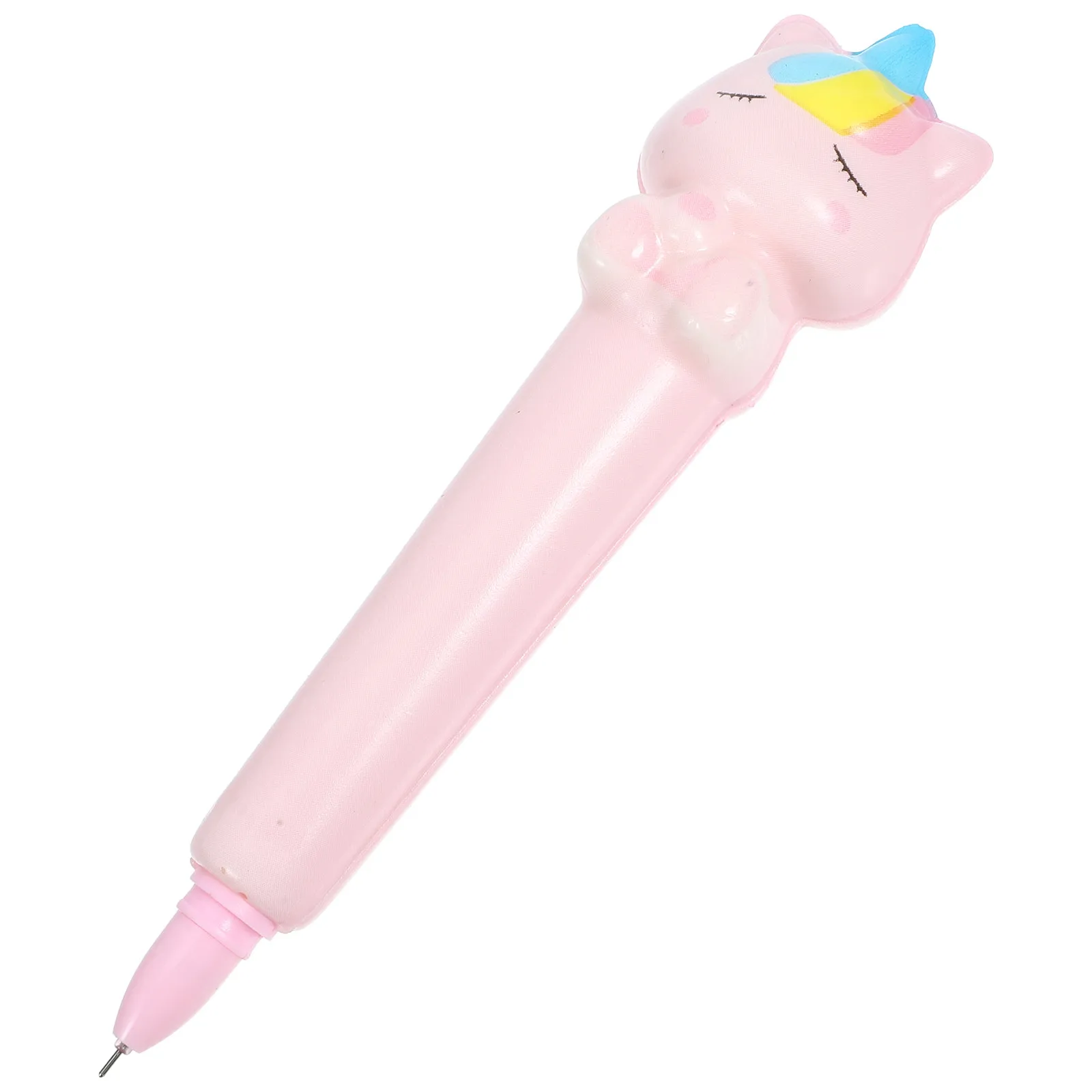 

Гелевая ручка с милым мультяшным дизайном для студентов, аксессуары для письма, с мягким захватом, гладким чернилом, милые гелевые ручки