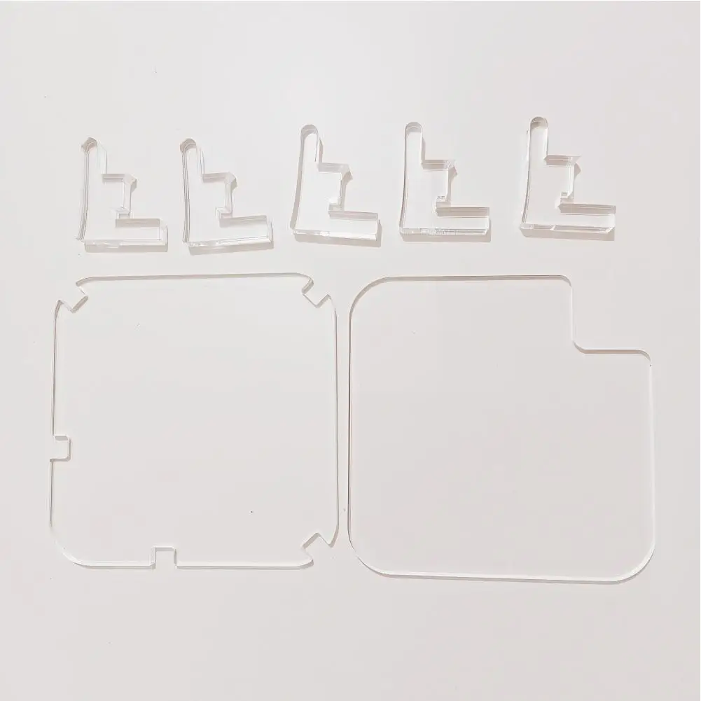 

New Transparent Acrylic Base Bracket For Mac Mini M4 Non-Slip Docking Station Stable Computer Base Holder Stand Designed Mount