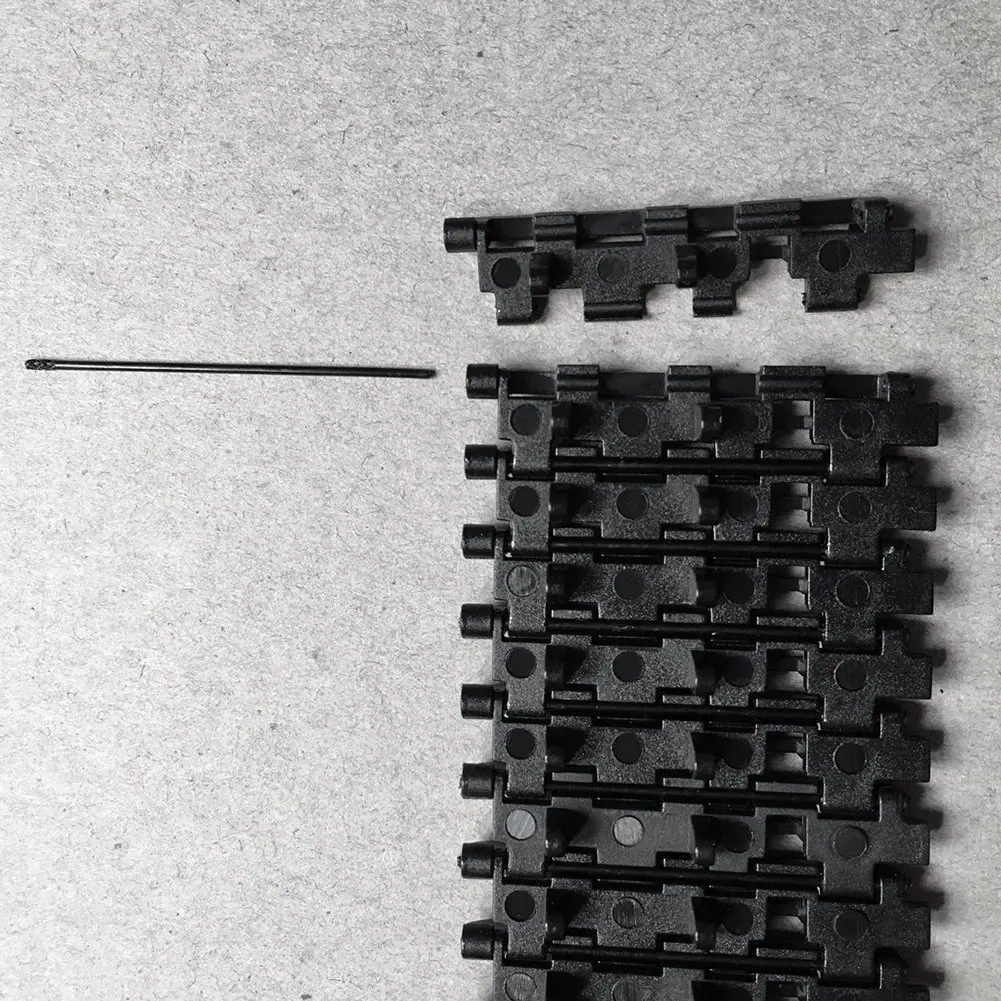 L67A ダンピングロボットスマートカーモデル用プラスチックトラック、追跡車両クローラートラックタイプタンクアクセサリー DIY RC おもちゃ用チェーン