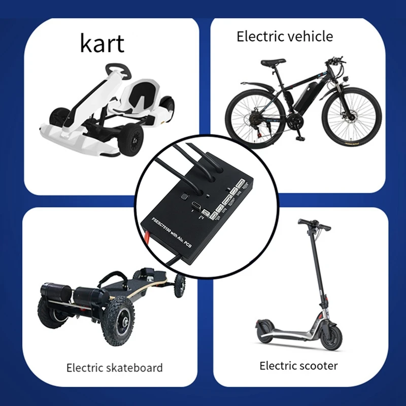 

Sensor Adapter 75100 Single Drive ESC Aluminum Base Plate For Electric Scooter 100A Controller Speed