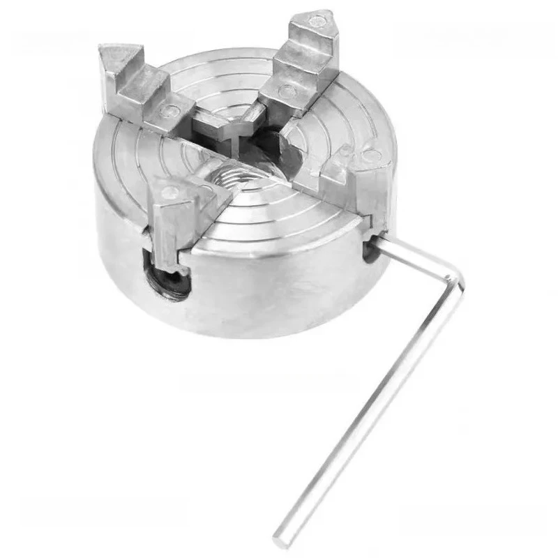 Metal six-in-one accessories, micro machine tool accessories, three-claw chuck, lathe three-claw chuck