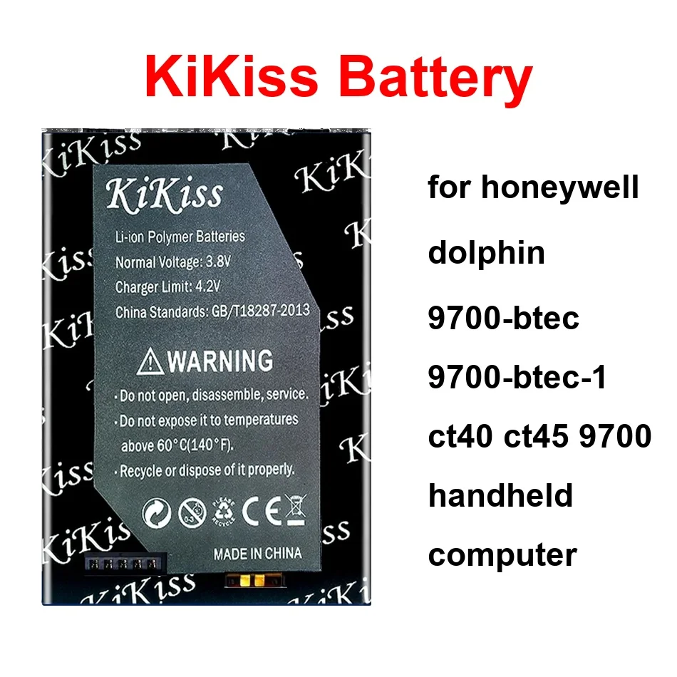 

CT50-Btsc-Ano Back For Honeywell Dolphin 9700-Btec 9700-Btec-1 CT40 CT45 9700 Handheld Computer Battery