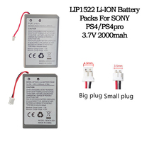 PS4/PS4Pro Battery LIP1522 KCR1410  Dualshock4 V1 V2 Wireless Controller Replace Battery For SONY Playstation GamePad 4 CUH-ZCT2