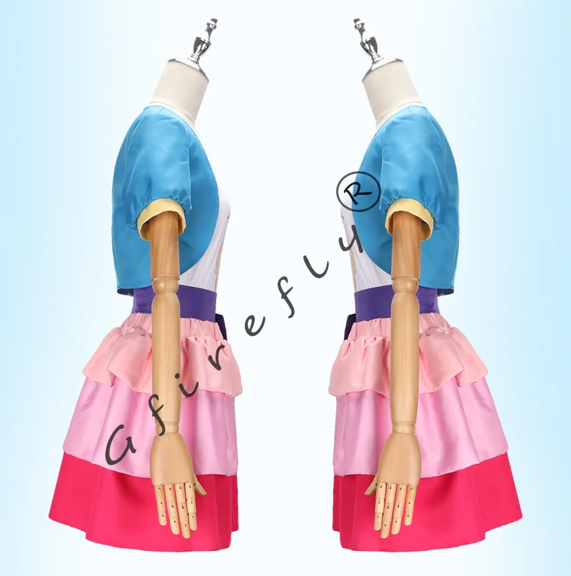 strapless open back dress Halloween Carnival Suit Diane Cosplay Costume Women Sleeveless Dress   Cosplaysky.ca