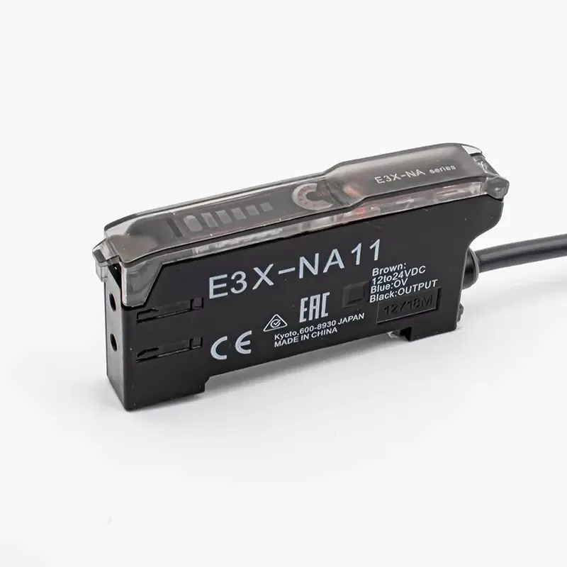 E3X-NA11 High Speed E3X-NA11 Fiber Optic Sensor Amplifier Intelligent Long Range Diffuse Reflection Optical Sensor Products