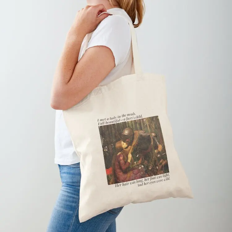 La belle dame sans merci; poem by John Keats Tote Bag