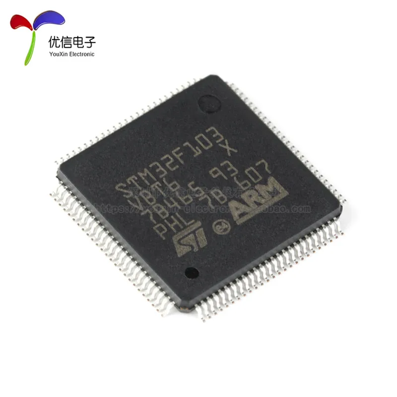 

Free shipping STM32F103VBT6 LQFP-100 ARM Cortex-M3 32MCU 10PCS