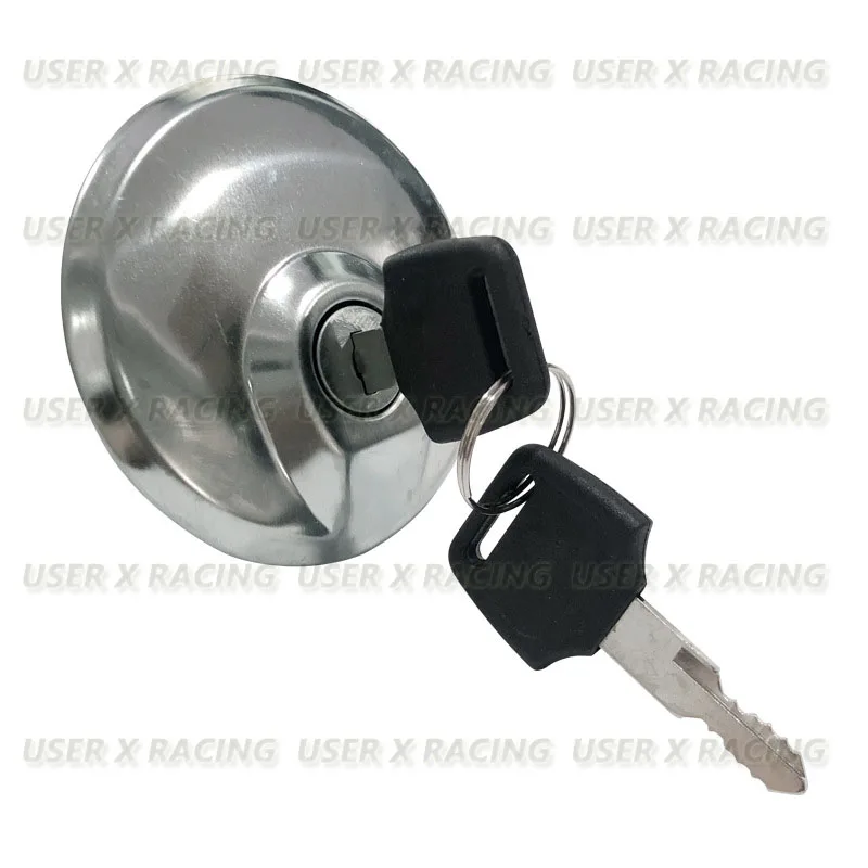 USERX Universal Motorcycle Modified parts Fuel tank cover lock Oil Door lock aluminum alloy For QJ Storm Crown Prince VS750