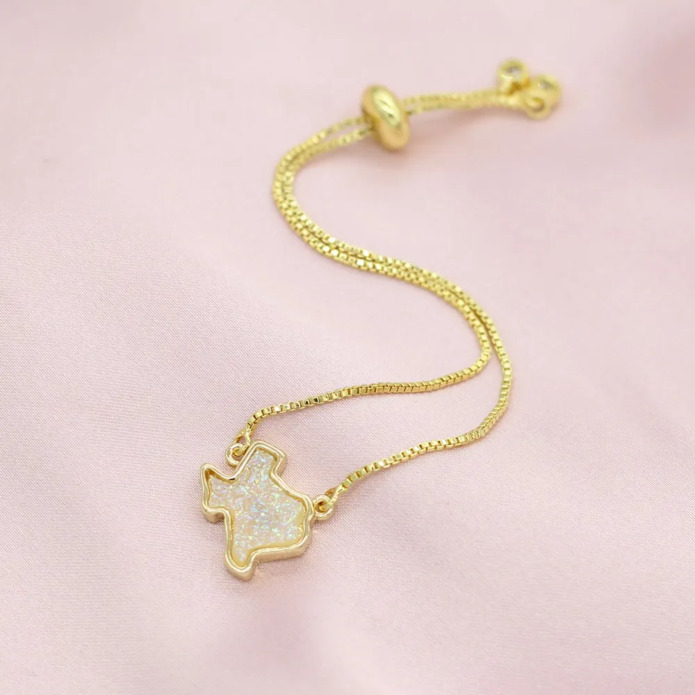 Blue Texas Charm Bracelets for Women Best Gift for Friends