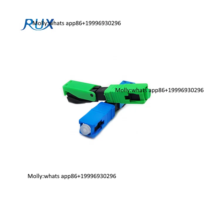 Ftth Field Assembly Optical Fiber Fast Connector Sc Apc Upc Optic Fiber Fast Connector