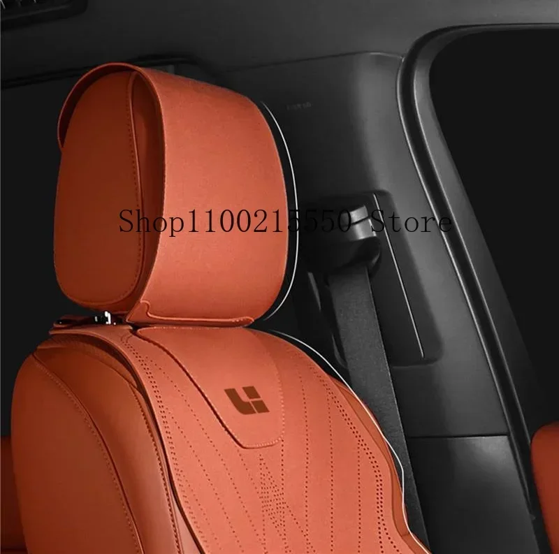 Car Seat Cushion Cover for Leading Ideal L8 L9 L7 ONE Lixiang Four Seasons Universal Half Package Seat Aviation Turn Fur