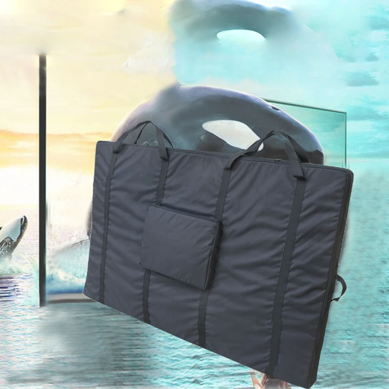 LCD TV Storage Bag 26-100 Inches Thickened Shockproof Waterproof Moving Packing Protective Computer Screen Handbag Custom Made
