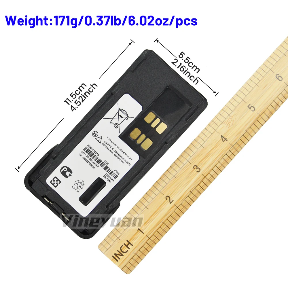 10PCS PMNN4409BR USB Rechargeable Battery for Motorola XPR3300 XPR3500 XiR P8608 GP328D DGP5050 APX 1000 DP2400 DP4600 Radios