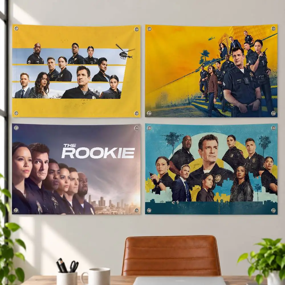 The Rookie Pink American Aesthetic Wall Tapestry Flag Printed Wall Hanging Living Room Party Outdoor Decor
