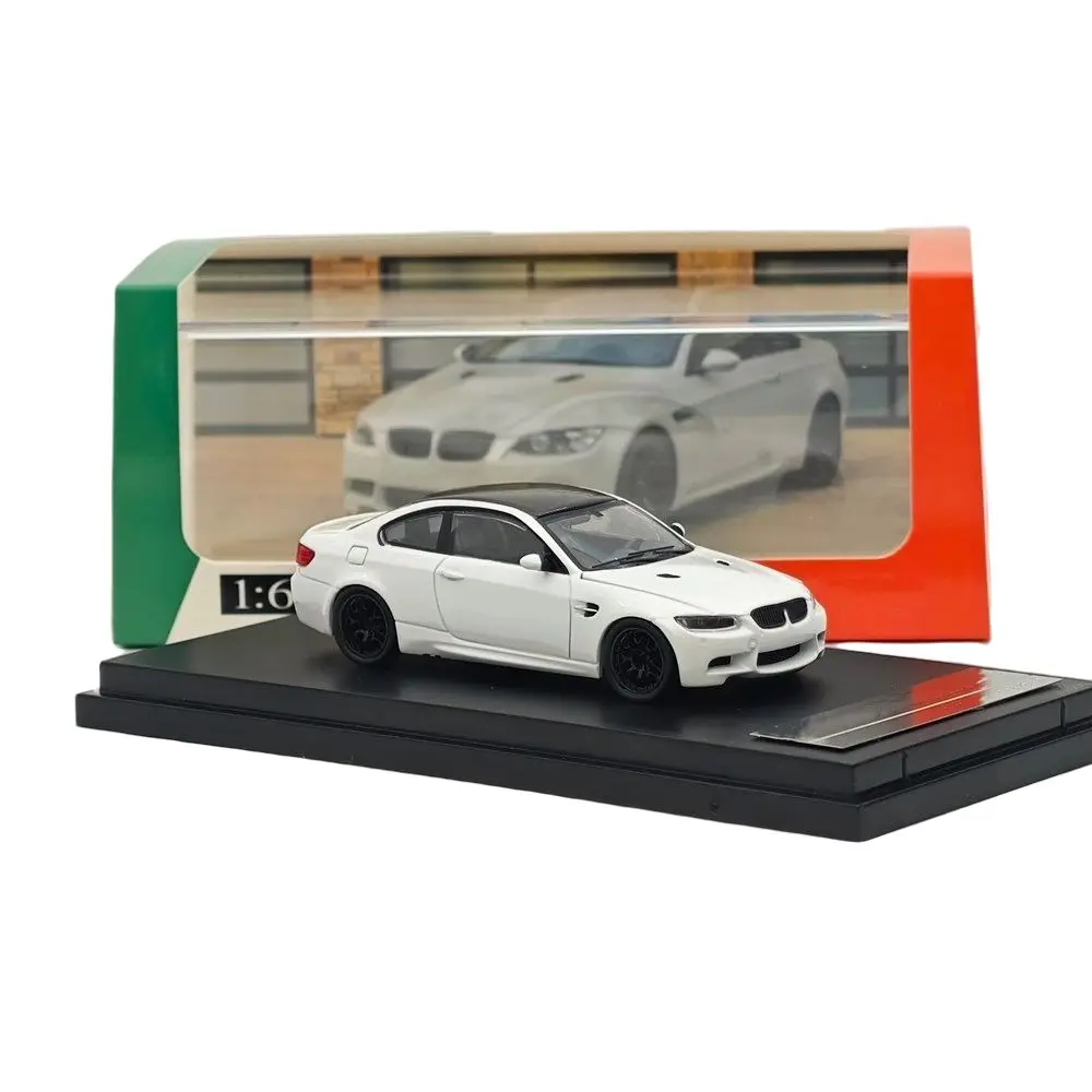 

1/64 for Fine model M3 E92 COUPE White Diecast Model Car Miniature Limited Collection Toy Vehicle Models
