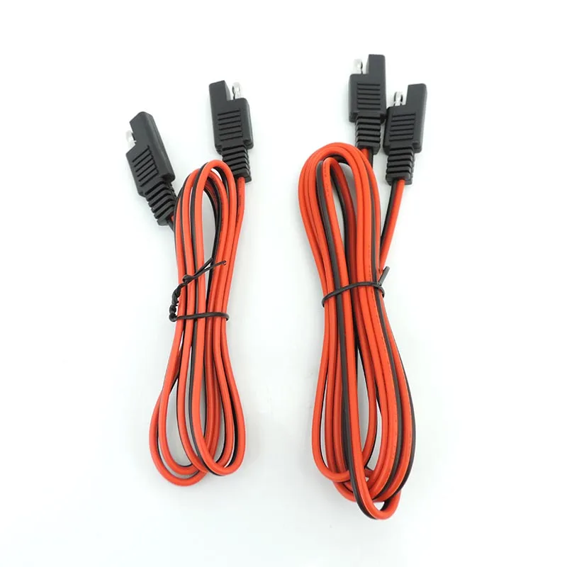 18awg 10A SAE ke SAE Power kabel ekstensi otomotif 12v-24v kabel konektor SAE pemutus cepat 1M 2M konektor untuk mobil a