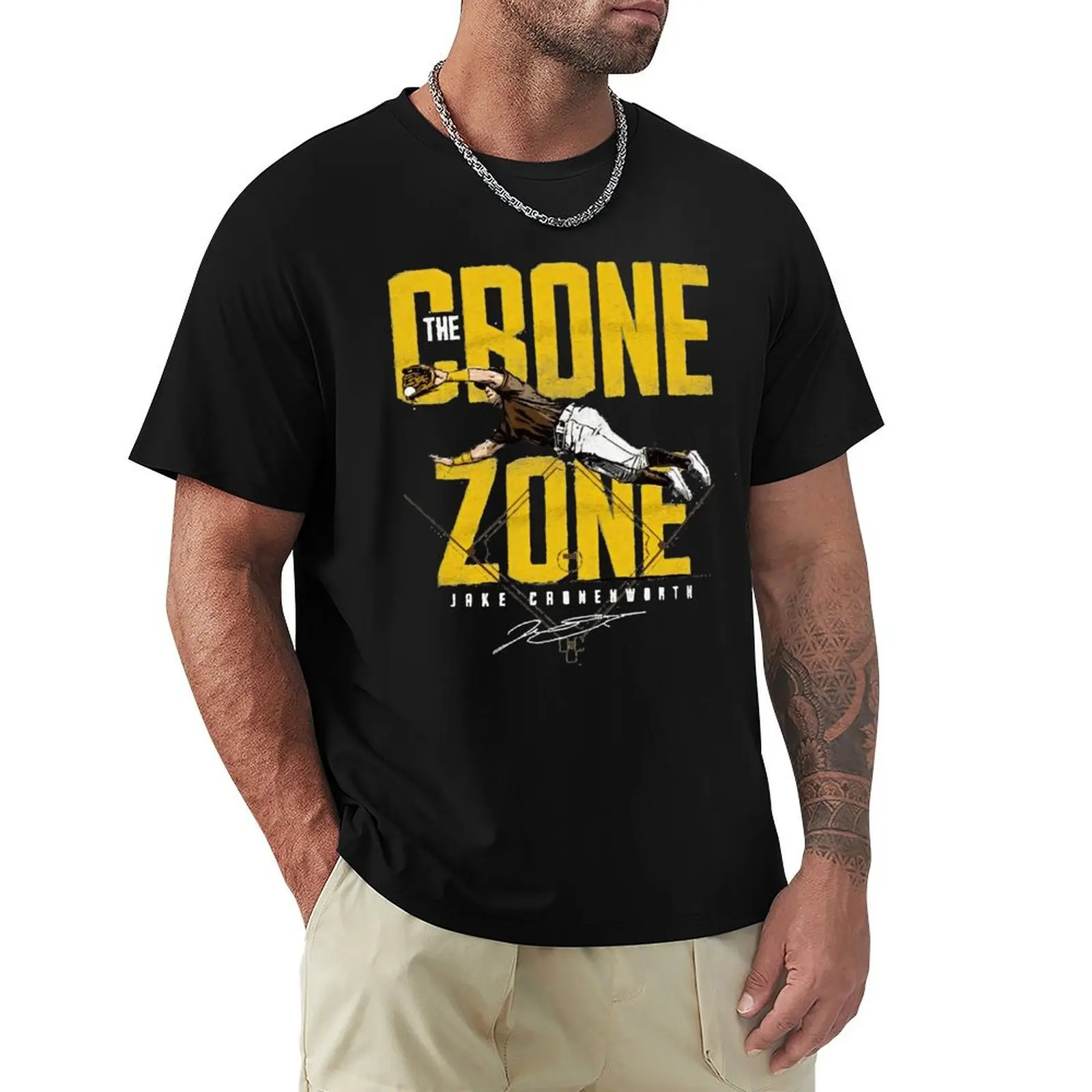 The crone zone essential t shirt T-Shirt t shirts for man cotton T-Shirt