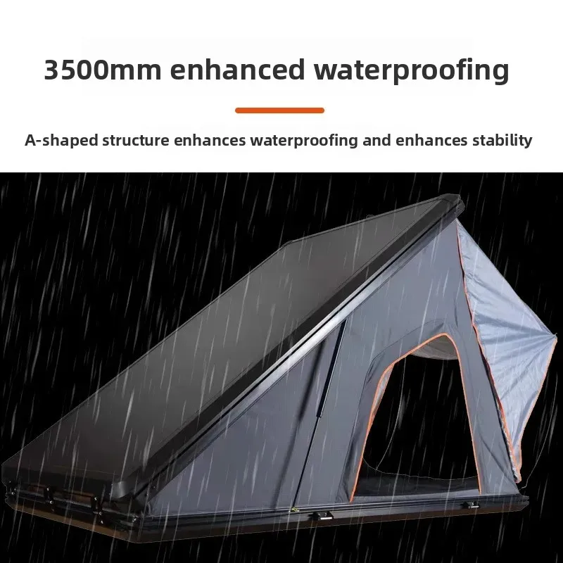 

Triangle roof tent, aluminum shell roof tent, aluminum alloy roof tent, triangle roof tent