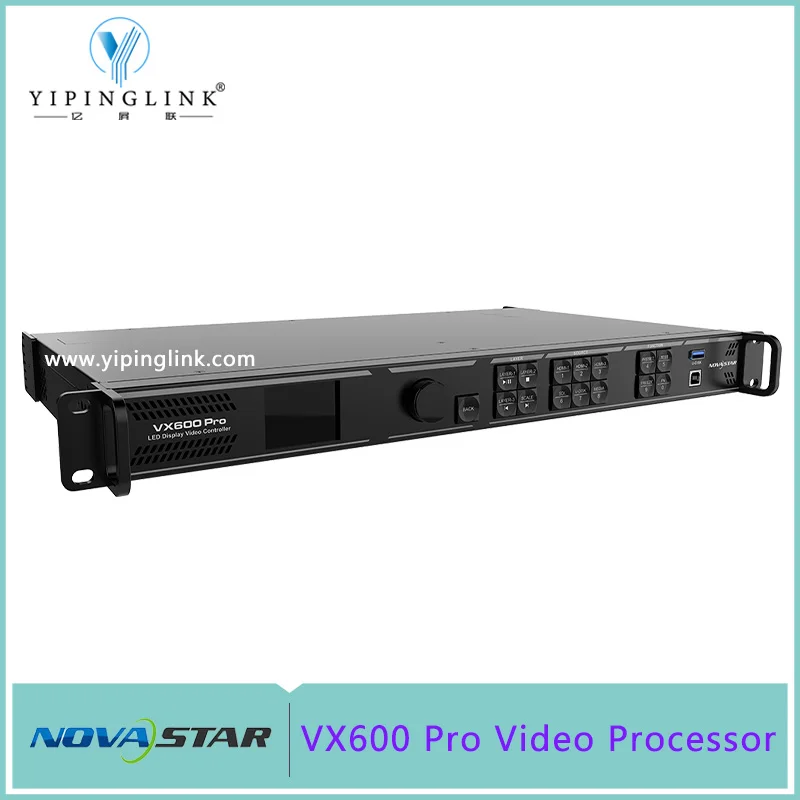 

Novastar VX600 Pro 4K All-in-One Controller Support 3.9 Million Pixels and HDMI DVI SDI Input for LED Screen