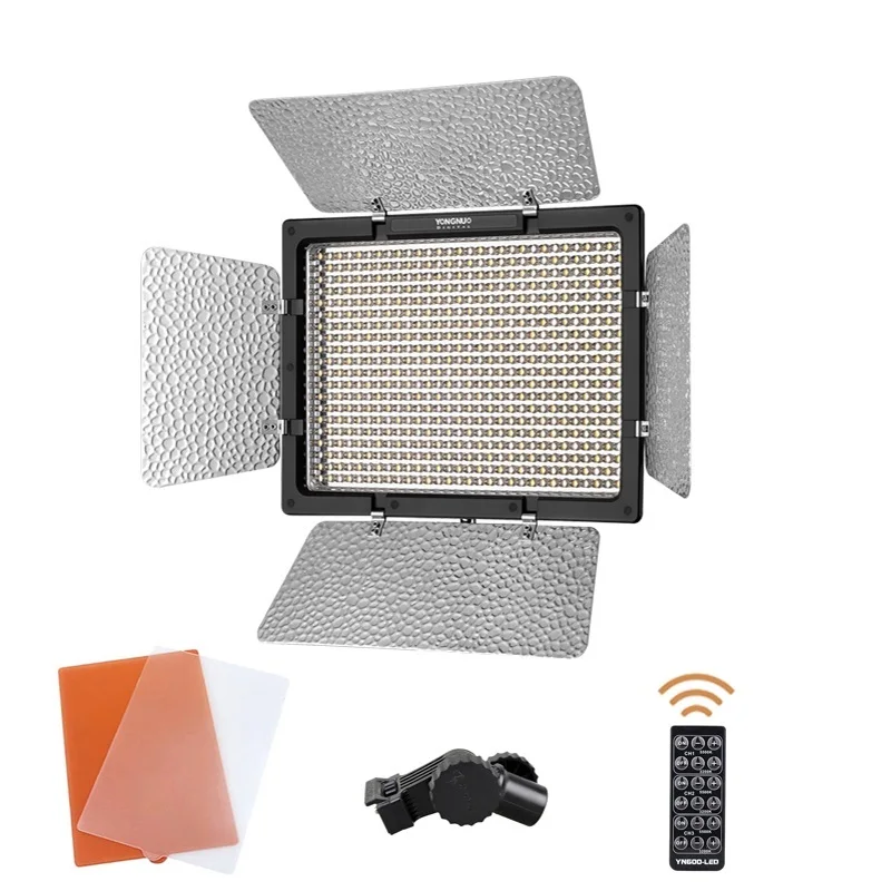 To YN600L YN600 LED Video Light Panel with Adjustable Color Temperature 3200K 5500K photographic studio lighting