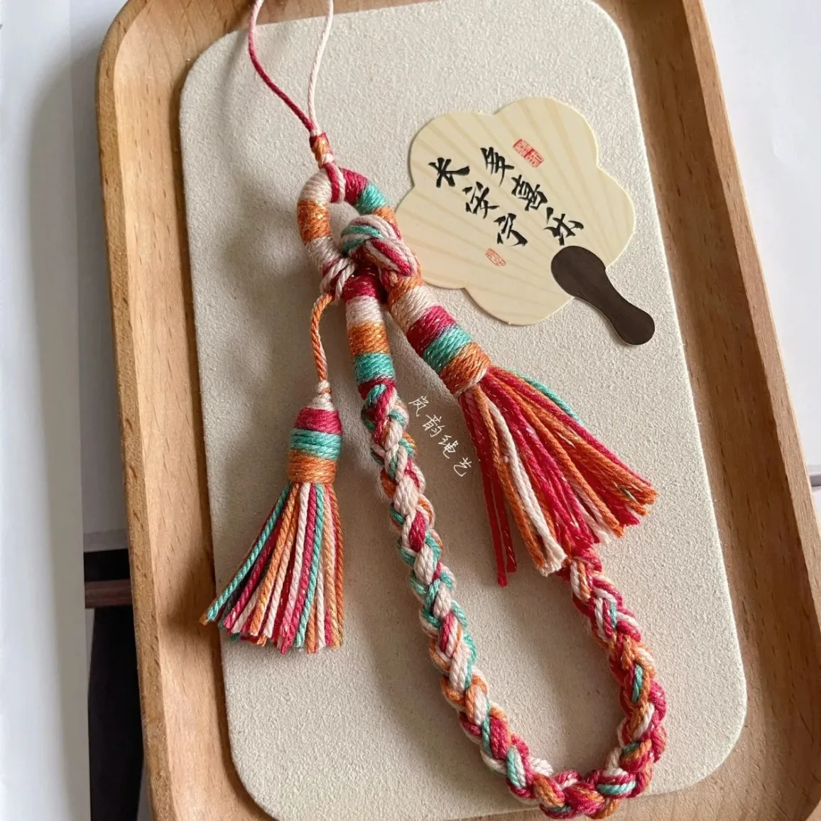 Cotton thread pendants, tassels, handles, hanging ropes, handmade weaving, cultural toys, bags, hanging accessories