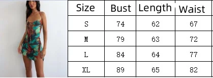 BKLD 2024 Women Clothing Spaghetti Strap Dress Fashion Printed Split Lace-Up Hollow Out Open Back Bodycon Short Dresses