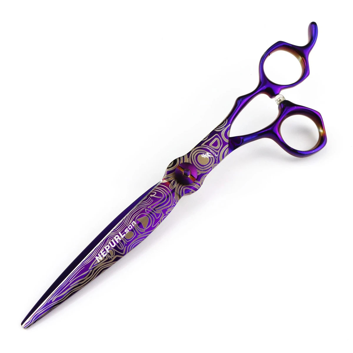 Professional Hair Scissors Japan Stainless Hair Cutting Scissors Purple Thinning Barber Scissors Thinning Shears Dropshipping