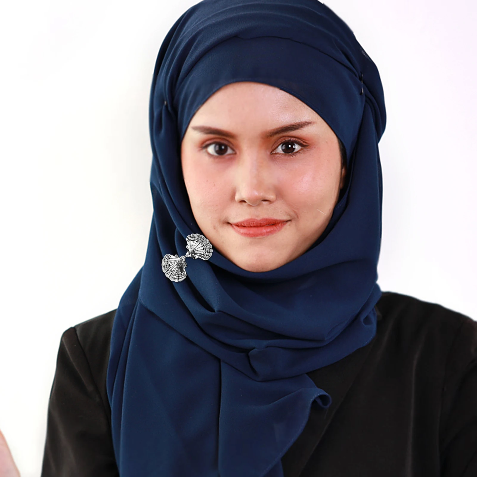 2 قطعة مقاطع سترة سبائك الزنك خمر للنساء فستان قميص الملابس والاكسسوارات وشاح زر المشبك دبوس بروش الرجعية