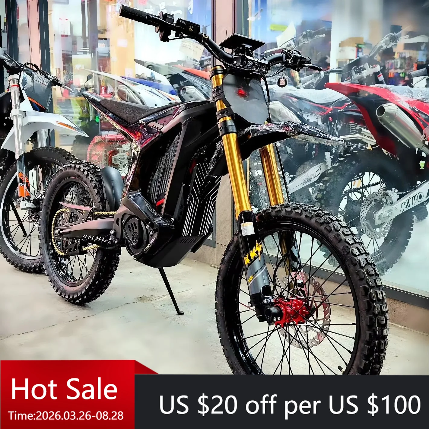 Tc Arctic Leopard electric off-road vehicle XE PRO S Enduro 20KW high-power off-road electric motorcycle 100km/h long-distance b