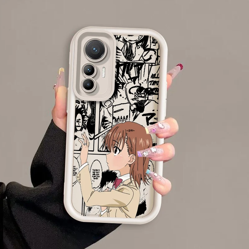 A Certain Magical Index Anime Eye Ladder For Xiaomi MI 14 12T 11 Lite Poco M3 X5 X4 F5 F4 F3 F2 GT Pro 5G TPU Phone Case