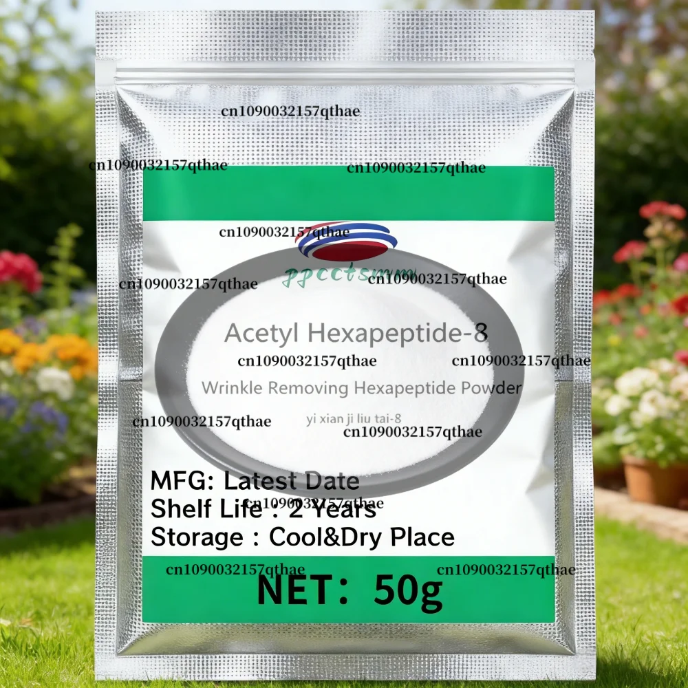 Cosmetic Peptide Anti-wrinkle Hexapeptide-8 Skin Care Snap8 Acetyl Hexapeptide 8 Powder 4-layer sealed bag packaging