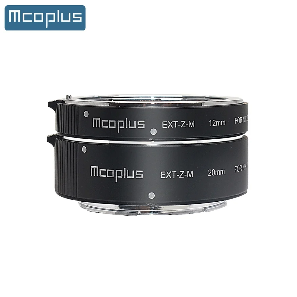 Mcoplud Metal Mount Auto Focus AF Macro Extension Tube Ring for Nikon Z Mount Z9 Z8 Z7 Z7II Z6 Z6II Z5 Z50 Z30 Z fc