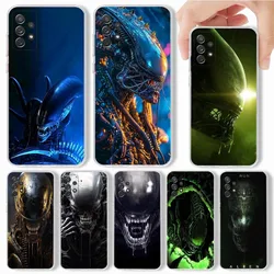 Custodia per telefono film Alien Xenomorph per Samsung, Galaxy, S20, S21, S22, S23, Fe, Lite, Plus, Ultra Note Shell