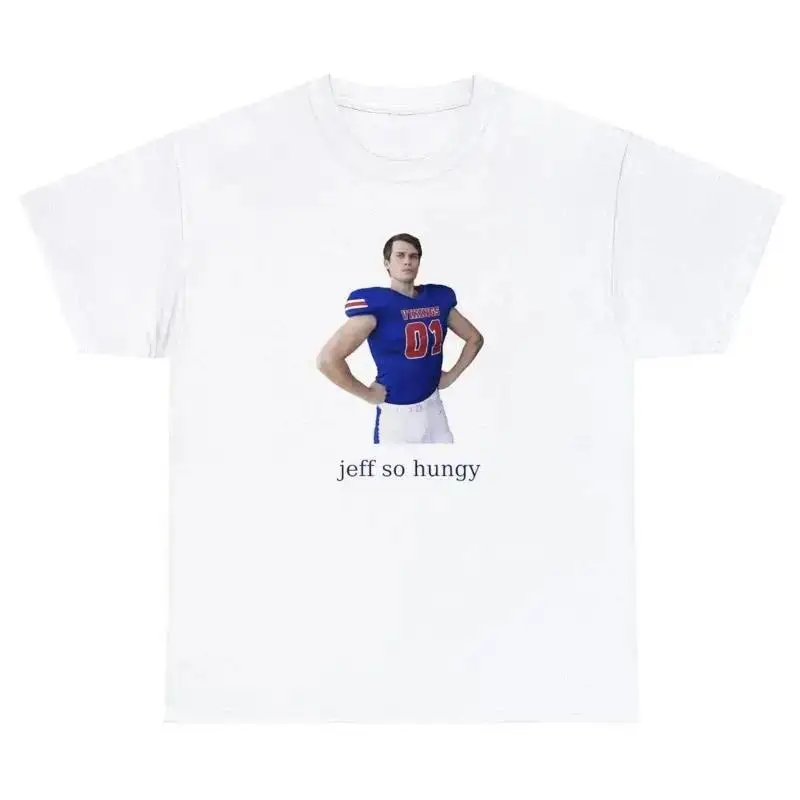 Jeff Bottoms Movie T Shirt Funny Nicholas Galitzine Jeff So Hungry Meme Fan Tee