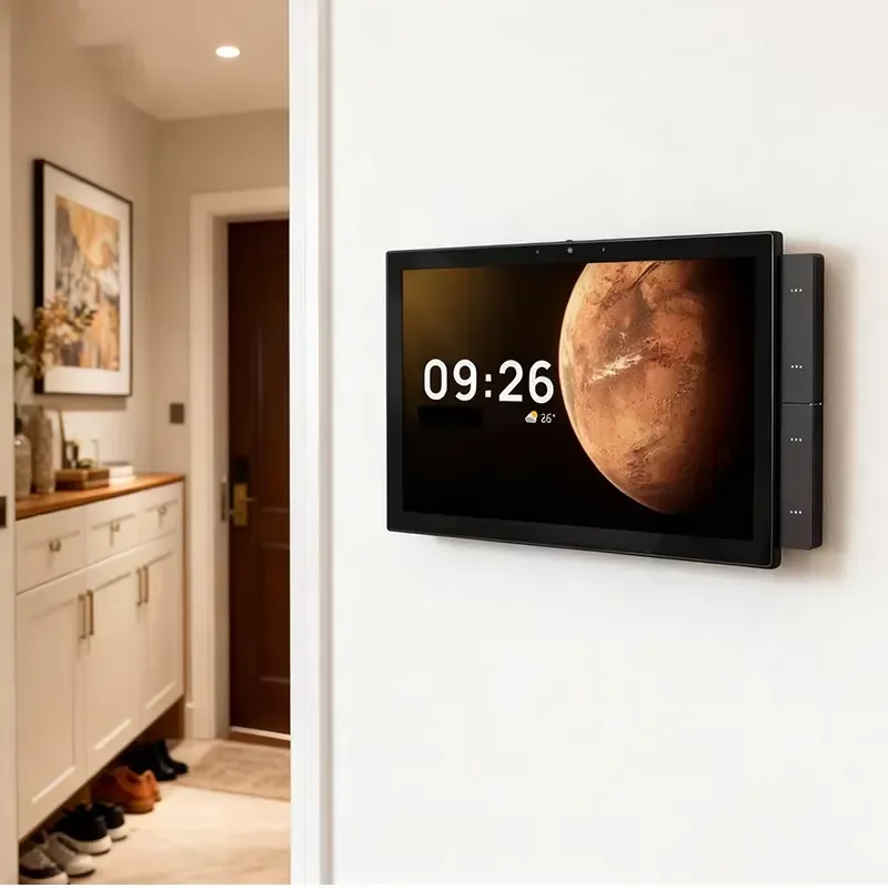 Hiwink Smart Display Central Control Panel Automation Rs485 Touch Screen IPS Display Built-in Alexa Google Home Zigbee