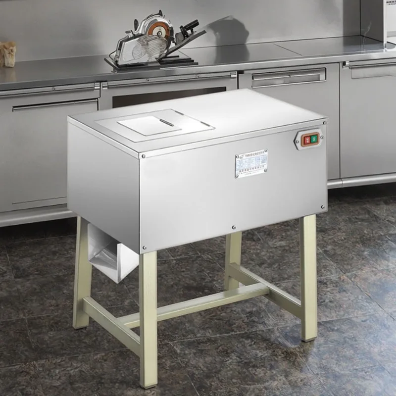 

Food Processing Machine Horizontal Type Cutting Machine Double Hob Commerical Meat Slicer