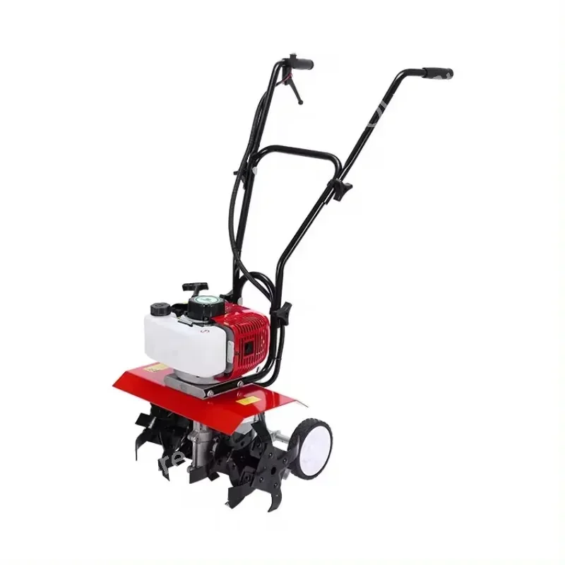 Easy operate 62cc big power weeding farm machine walking hand cultivator