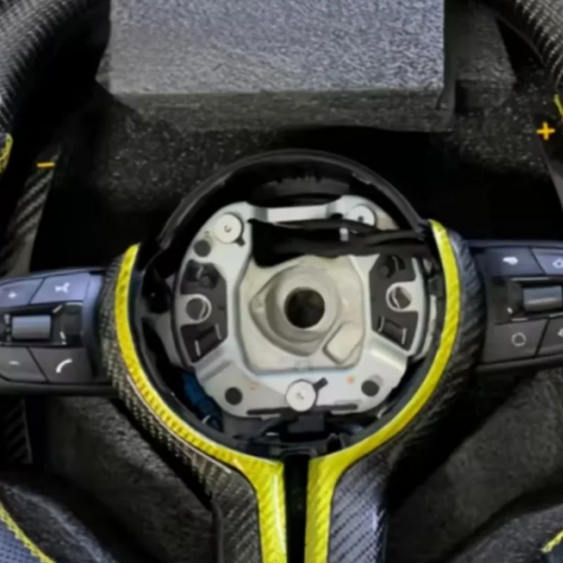 Customized Carbon Fiber Leather Car Steering Wheel For BMW M2 M3 M4 M5 F10 F30 F32 F80 F82 F32 E90 E92 E70 E84 Steering Wheel