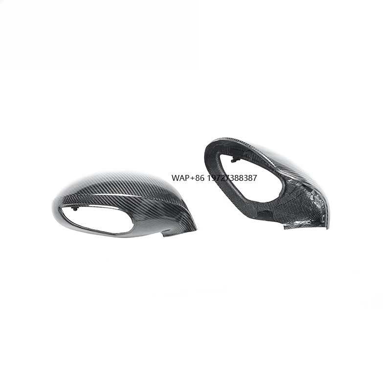 

KM 2012-2016 Cayman Boxster 981 Sport Version Side Mirror Cover Carbon Fiber Extendable Protective Case for RHD New Condition