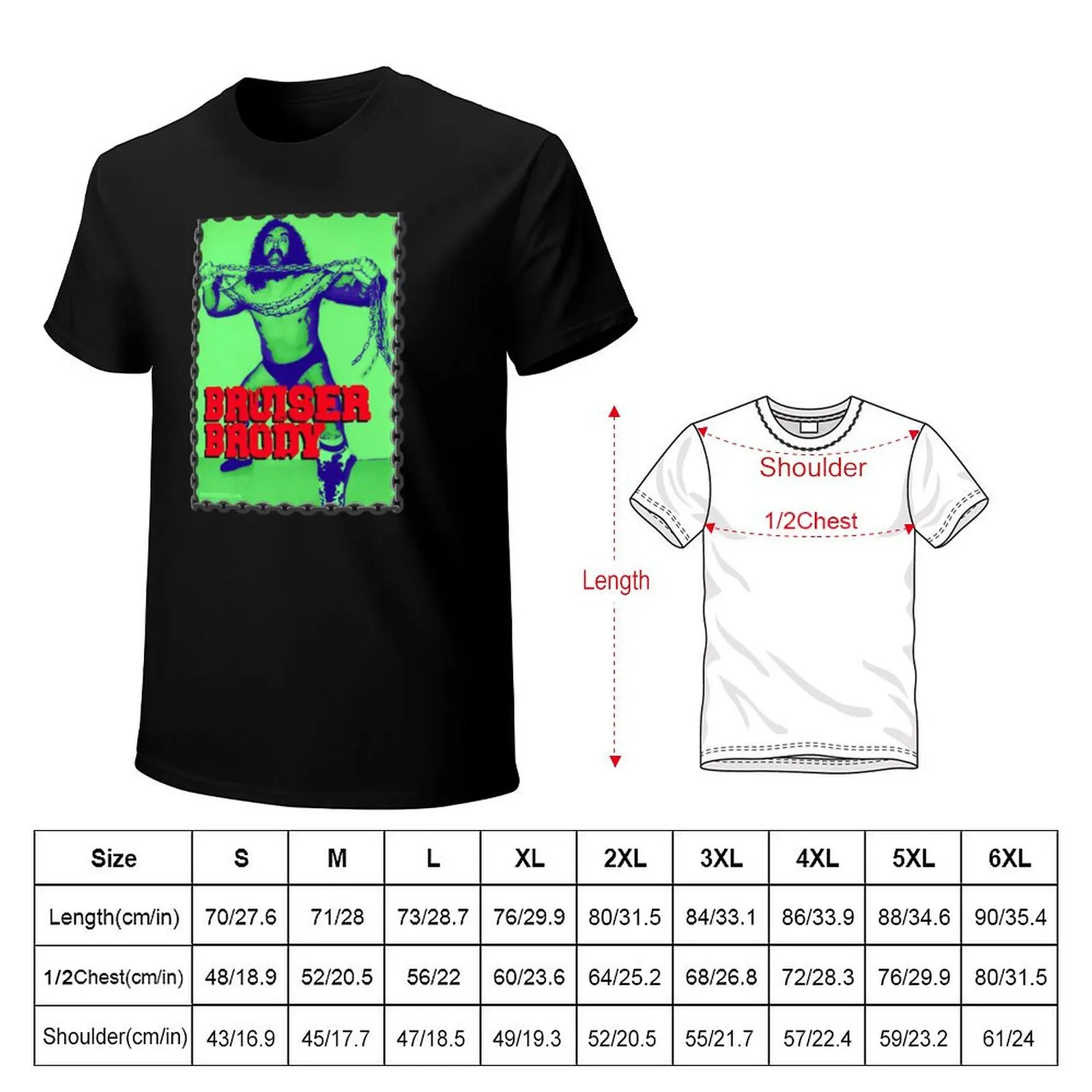 Bruiser Brody T-Shirt Odor Resistant Short Sleeve Top
