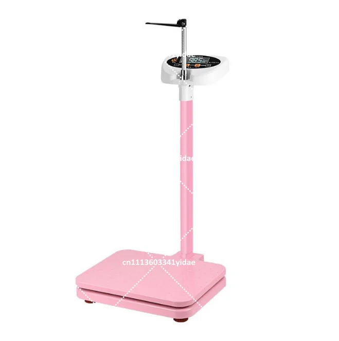Digital Body Fat Scale with Height and Weight Measurement, Easy-to-Use LCD Display Bathroom Scale