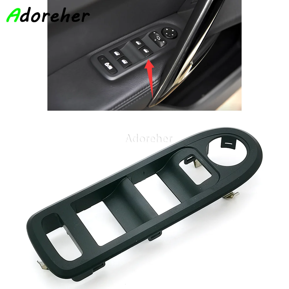 1 قطعة نافذة الطاقة الأمامية اليسرى الركاب الجانب التحكم زر التبديل لبيجو 508 2011-2015 نافذة رافع الملحقات #1