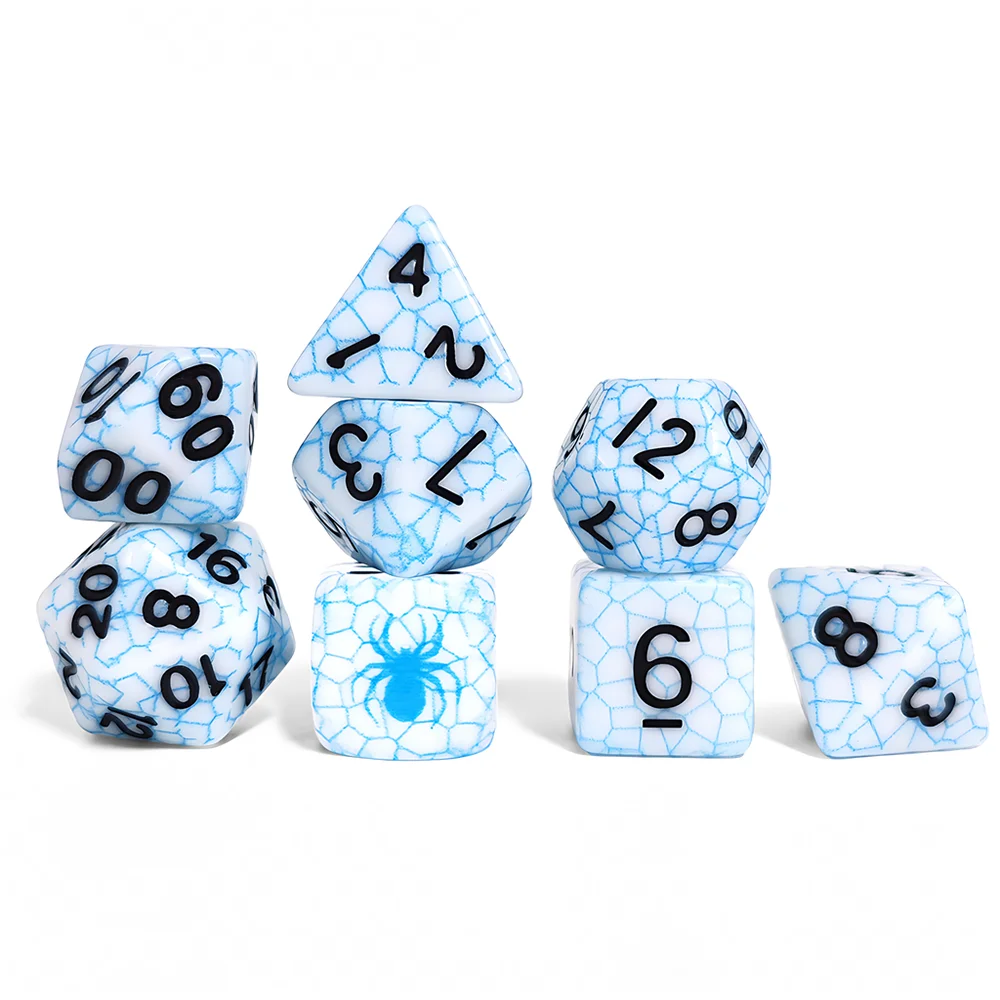 8 قطعة DND مجموعة نرد متعددة ا - مراجعة Board Game Youtube وسعره