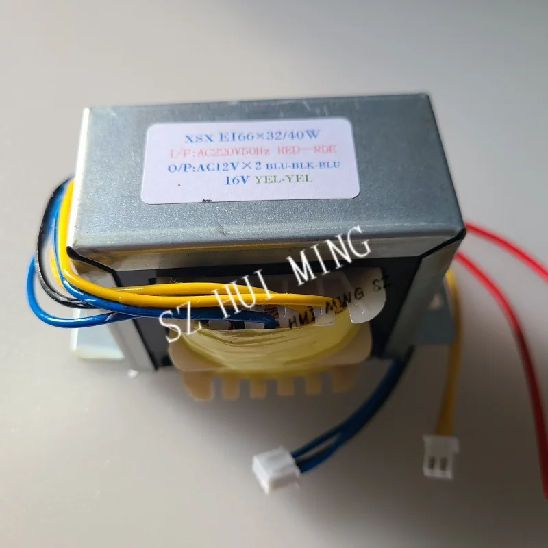 220v a 12v-0-12v 1.5a 16v 0.4a ei transformador 40va ei66 * 32 amplificador de alto-falante multimídia subwoofer transformador S-168B S-139